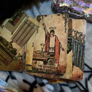 tarot deck with zip up bag